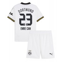 Fotbalové Dres Borussia Dortmund Emre Can #23 Dětské Alternativní 2024-25 Krátký Rukáv (+ trenýrky)